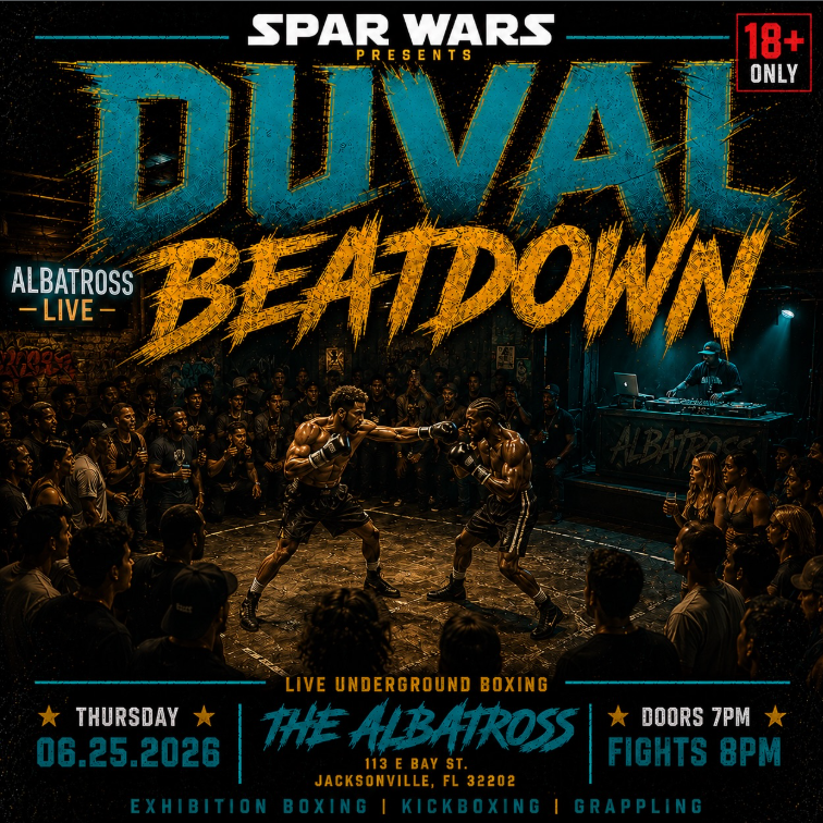 DUVAL Beatdown event poster